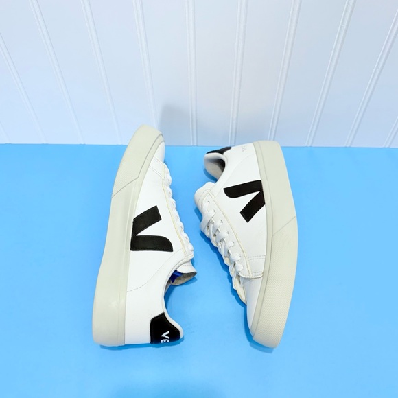 Veja Campo Marsala Women’s Lace Up Logo Sneaker White- Size US 5 - Picture 14 of 17